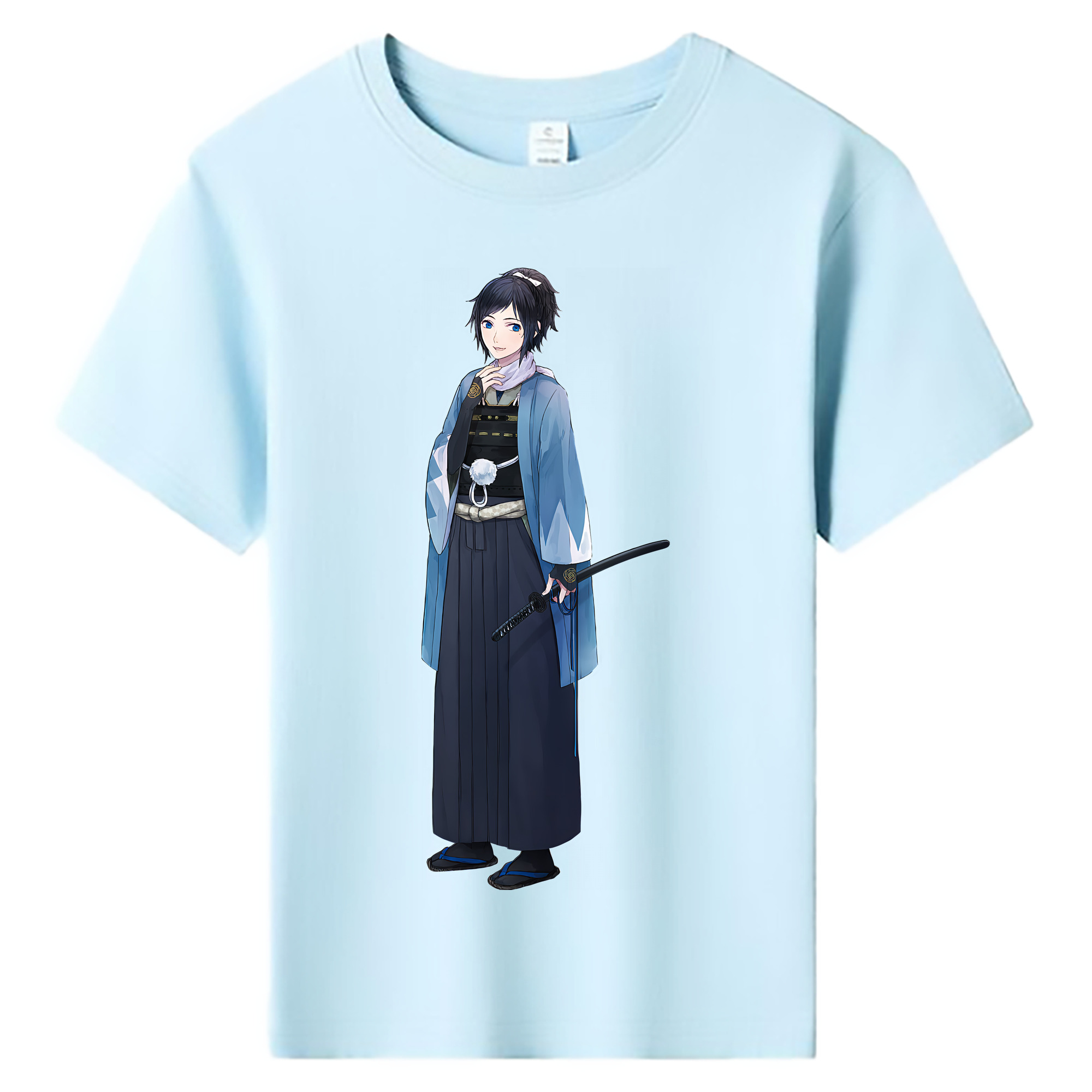 （画像用） 刀剣乱舞 Touken Ranbu 綿100％キッズTシャツ（フロントプリント）